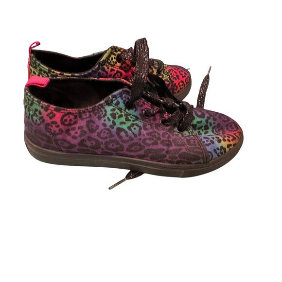 Rainbow cheetah girls' sneakers - Picture 6 of 8